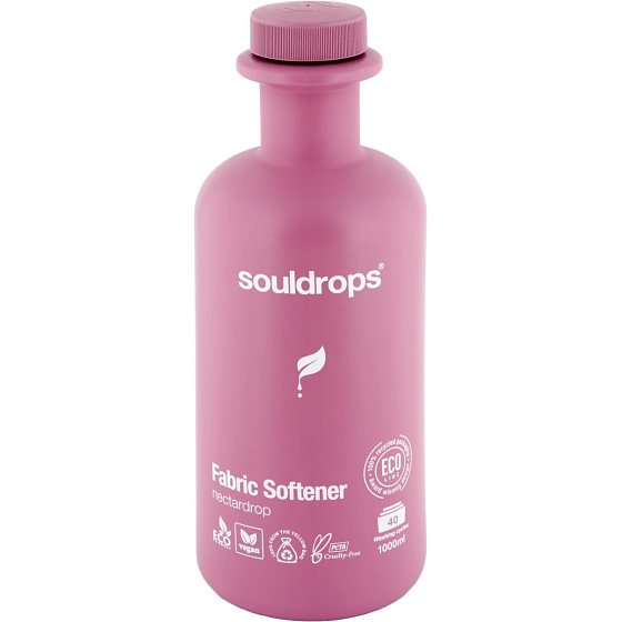 Souldrops Weichspüler Nectardrop Weichspüler mit dem Duft von Sommerwiese und Lavendel 40 Dosen 1 l