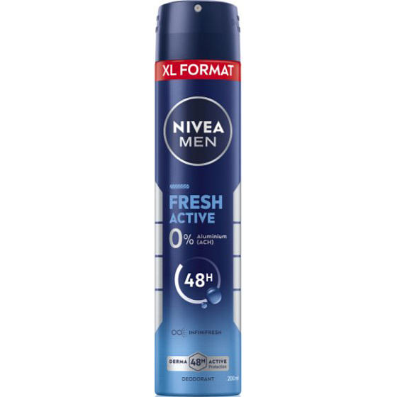 Nivea Men Fresh Active Herren-Deodorant, 200 ml