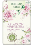 Bohemia Gifts Hagebutte und Rose entspannende Toilettenseife mit Glyzerin 100 g