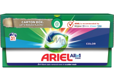 Ariel All-in-1 Pods Color Gel-Kapseln für bunte Wäsche 31 Stück