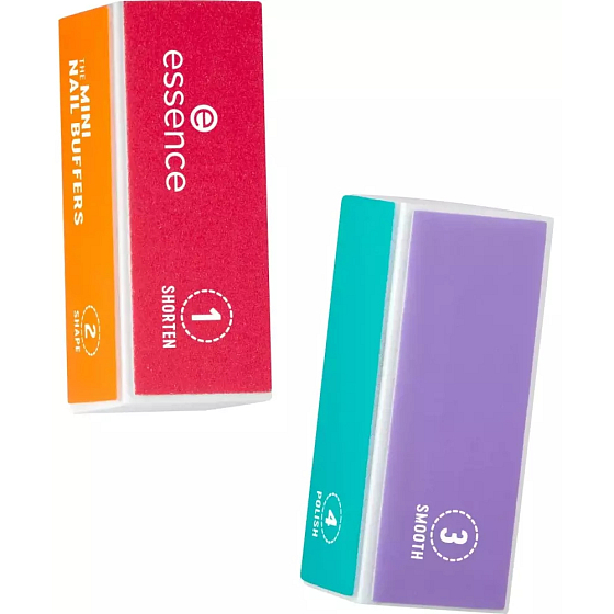 Essence The Mini Nail Buffer Mini-Nagelfeilen 2 Stück