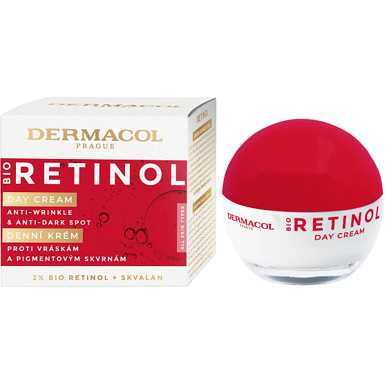 Dermacol Bio Retinol intensive Anti-Falten-Tagescreme für alle Hauttypen 50 ml