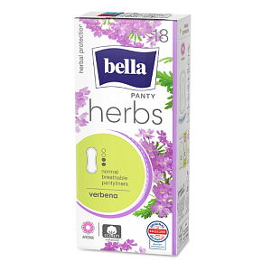 Bella Herbs Slip Verbena Deo Fresh hygienische Slipeinlagen 18 Stück