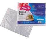 Niteola Sandwichbeutel, HDPE, 25 × 35 cm, Stärke 12 µ, klar, 50 Stk.