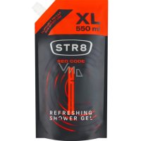 STR8 Red Code Doypack Duschgel für Männer 550 ml