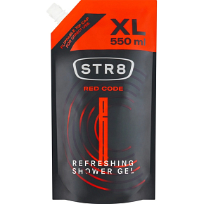 STR8 Red Code Doypack Duschgel für Männer 550 ml