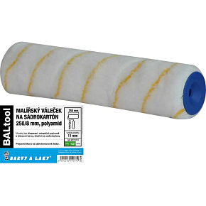BARVY A LAKY HOSTIVAŘ Maleroller für Gipskarton für Halter 8 mm, 250 mm BARVY A LAKY HOSTIVAŘ Maleroller für Gipskarton für Halter 8 mm, 250 mm