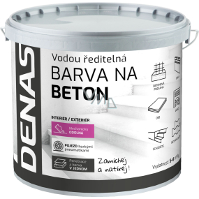 DENAS NA BETON vrchní barva na beton, 0905 šedý protiskluz, 5 kg DENAS NA BETON vrchní barva na beton, 0905 šedý protiskluz, 5 kg