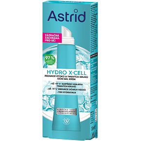 Astrid Augen-Gel Hydro X-Cell gegen Schwellungen und Augenringe, 15 ml