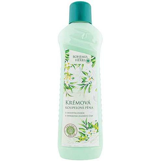 Böhmen Geschenke Milch und grüner Tee cremiger Badeschaum 1 l