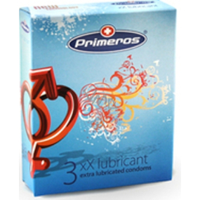 Primeros Xx Gleitmittel Kondom Extra Wet 3 Stück