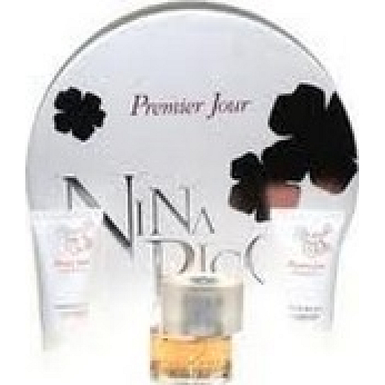 Nina Ricci Premier Jour parfümiertes Wasser für Frauen 50 ml + Körperlotion 50 ml + Duschgel 50 ml, Geschenkset