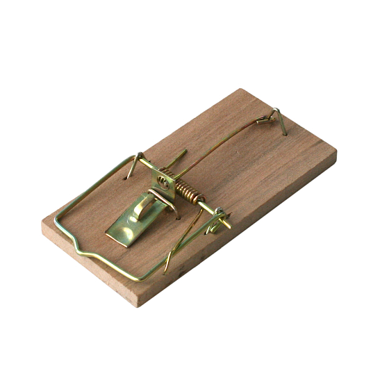 Bros Mausefalle aus Holz 45 mm x 100 mm