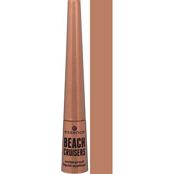 Essence Beach Cruisers Liquid Wasserdichter Liquid Eyeliner 01 Sonne, Spaß & Kupfer! 3 ml