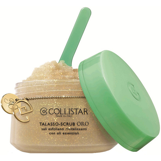 Collistar Talasso Scrub Gold revitalisierendes Peeling, angereichert mit 300 g Goldpartikeln