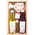 Bohemia Gifts Wine Spa Weinkosmetik Traubenöl und Rebenextrakt Duschgel 200 ml + Haarshampoo 200 ml + Seife 30 g + Badesalz in einem Beutel 150 g, Kosmetikset