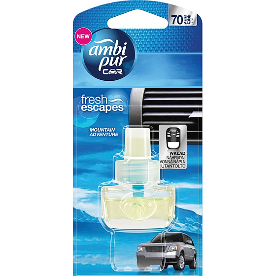 Ambi Pur Car Mountain Adventure 7 ml nachfüllen
