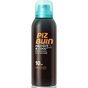 Piz Buin Protect & Cool erfrischende Sonnencreme LSF10 Sonnencreme 150 ml