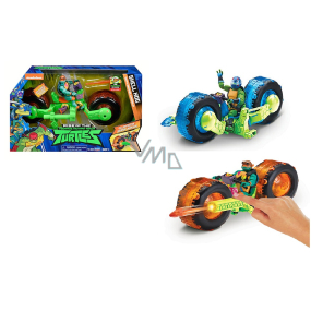 TMNT Ninja Turtles Motorrad mit Figur 1 Stück verschiedene Typen, empfohlenes Alter 4+