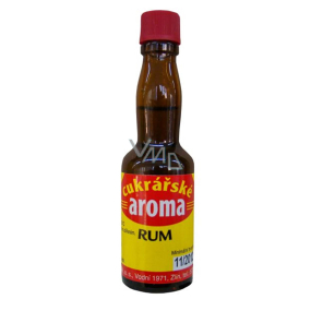 Aroma Rum Alkoholisches Aroma für Gebäck, Getränke, Eis und Süßwaren 50 ml
