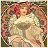 Le Blanc Iris - Iris Reveire Alfons Mucha Duftbeutel 11 x 11 cm 8 g