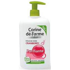 Corine de Farme Cranberry Duschgel mit Spender 750 ml
