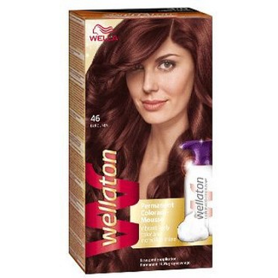 Wella Wellaton Foam Haarfarbe 4/6 Rotwein