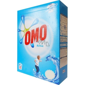 Omo Active Waschpulver, weiße Wäsche 35 Dosen 2,45 kg