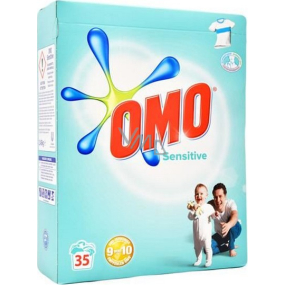 Omo Sensitive Waschpulver für empfindliche Haut 35 Dosen 2,45 kg