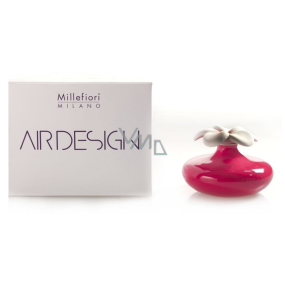 Millefiori Milano Air Design Diffusor Blumenbehälter zum Duften von Duft unter Verwendung von Porous Top Small Red