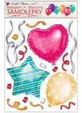 3D Ballon Wandaufkleber 35 x 27 cm