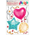 3D Ballon Wandaufkleber 35 x 27 cm