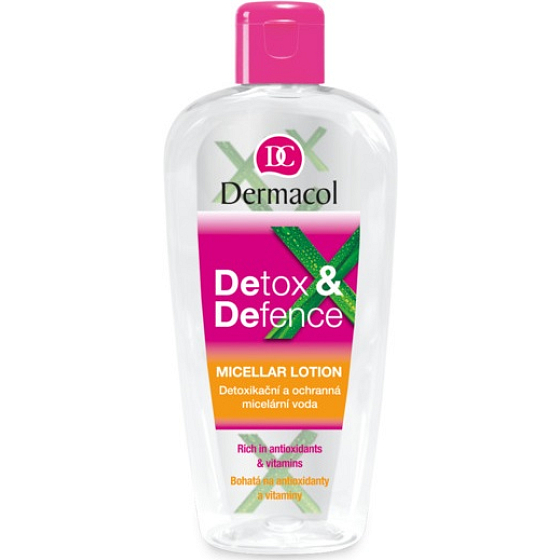 Dermacol Detox und Defense Mizellenwasser 200 ml