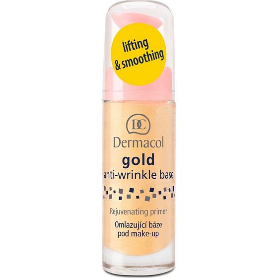 Dermacol Gold Anti-Falten-Basis Basis für Make-up 20 ml