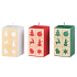 Arome Windows Weihnachtsmotiv Kerzenprisma 60 x 110 mm 335 g 1 Stück