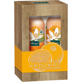 Kneipp Morgenkuss mit Orangenblüte und Jojobaöl-Duschschaum für Frauen 200 ml + Schaumkörperlotion 200 ml, Kosmetikset