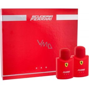 Ferrari Scuderia Ferrari Red Eau de Toilette für Männer 75 ml + Aftershave 75 ml, Geschenkset