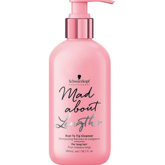 Schwarzkopf Professional Mad About Lengths Root To Tip Cleanser Shampoo für langes Haar 300 ml