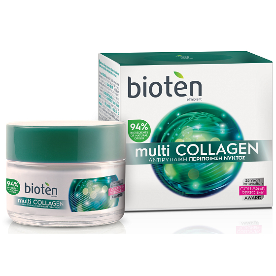 Bioten Multi Collagen Nachtcreme gegen Falten 50 ml