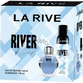 La Rive River of Love parfümiertes Wasser für Frauen 100 ml + Deodorant Spray 150 ml, Geschenkset