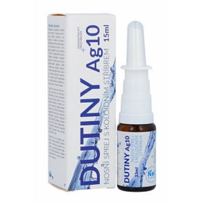 Nelfarma Dutiny Ag10 Nasenspray mit kolloidalem Silber 15 ml