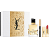 Yves Saint Laurent Libre Eau de Parfum 50 ml + Dessin du Regard Mini Eye Pencil Black + Rouge Pure Couture Mini Lipstick 01 Le Rouge, Geschenkset für Damen