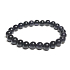 Goldstein blau Avanturin Armband elastisch, Kugel 8 mm / 16-17 cm, Stein der Ambition