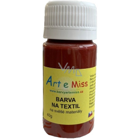Art e Miss Farbe für helle Textilien 54 Carmine 40 g