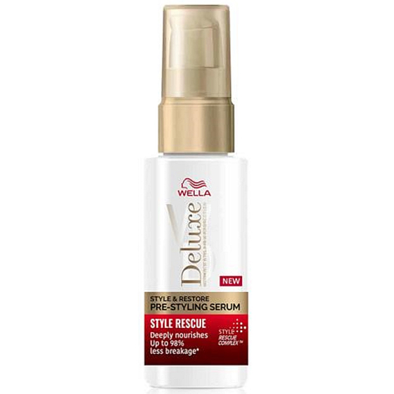 Wella Deluxe Style & Restore Serum zur Wiederherstellung und Stärkung des Haares 50 ml