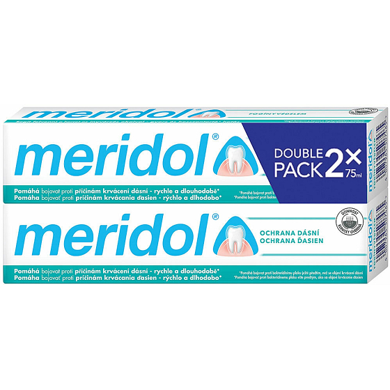 Meridol Gum Protection Zahnpasta zum Schutz des Zahnfleisches 2 x 75 ml, Duopack