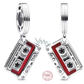 Sterling Silber 925 Marvel Guardians of the Galaxy, Kassettenband, Armband-Anhänger