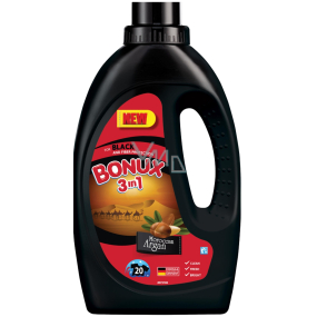 Bonux Marrocan Arganöl flüssiges Waschgel für dunkle und schwarze Wäsche 20 Dosen 1,1 l