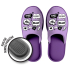 Nekupto Pantoffeln Geschenk-Shop Pantoffeln Größe 39-40 Sorry, wie es will Prosecco! 1 Paar