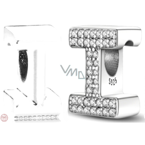 Sterling Silber 925 Alphabet Buchstabe I, Perle für Armband Sterling Silber 925 Alphabet Buchstabe I, Perle für Armband